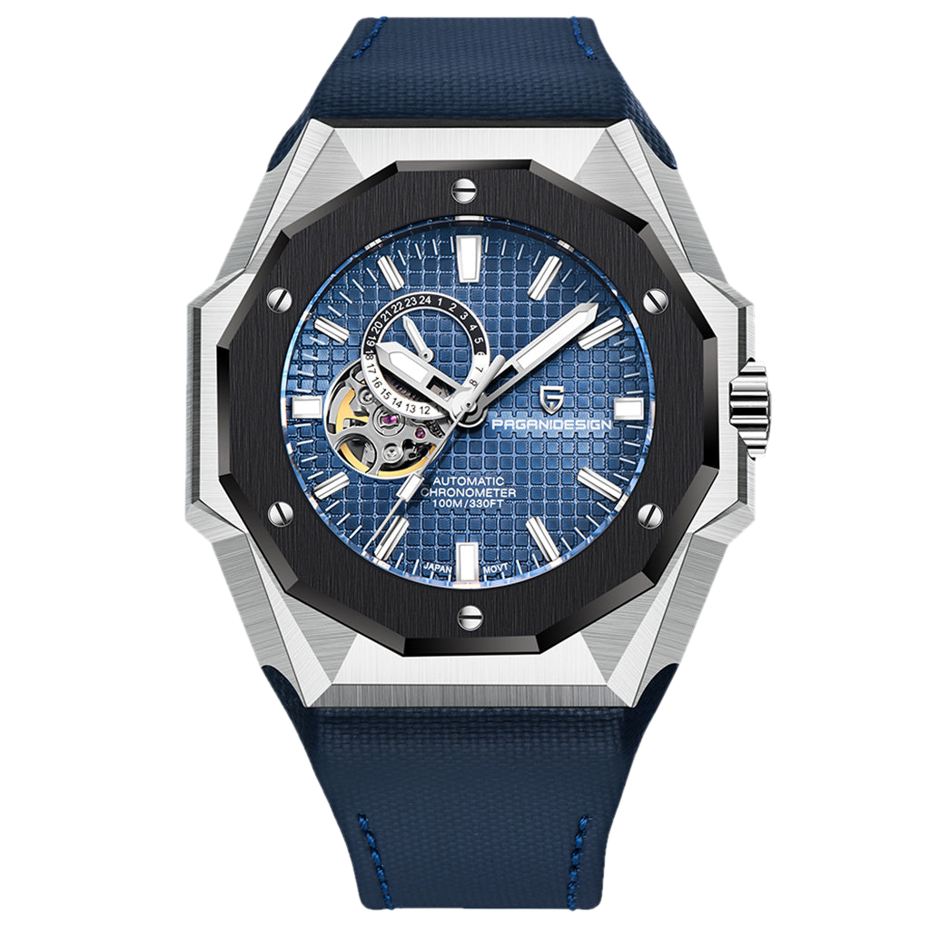 PGN Design Armored Dark Blue blue watch - product photo