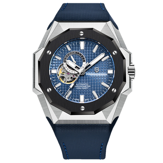 PGN Design Armored Dark Blue blue watch - product photo