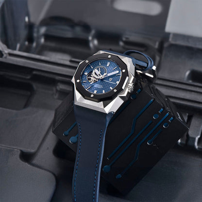 PGN Design Armored Dark Blue blue watch - product photo