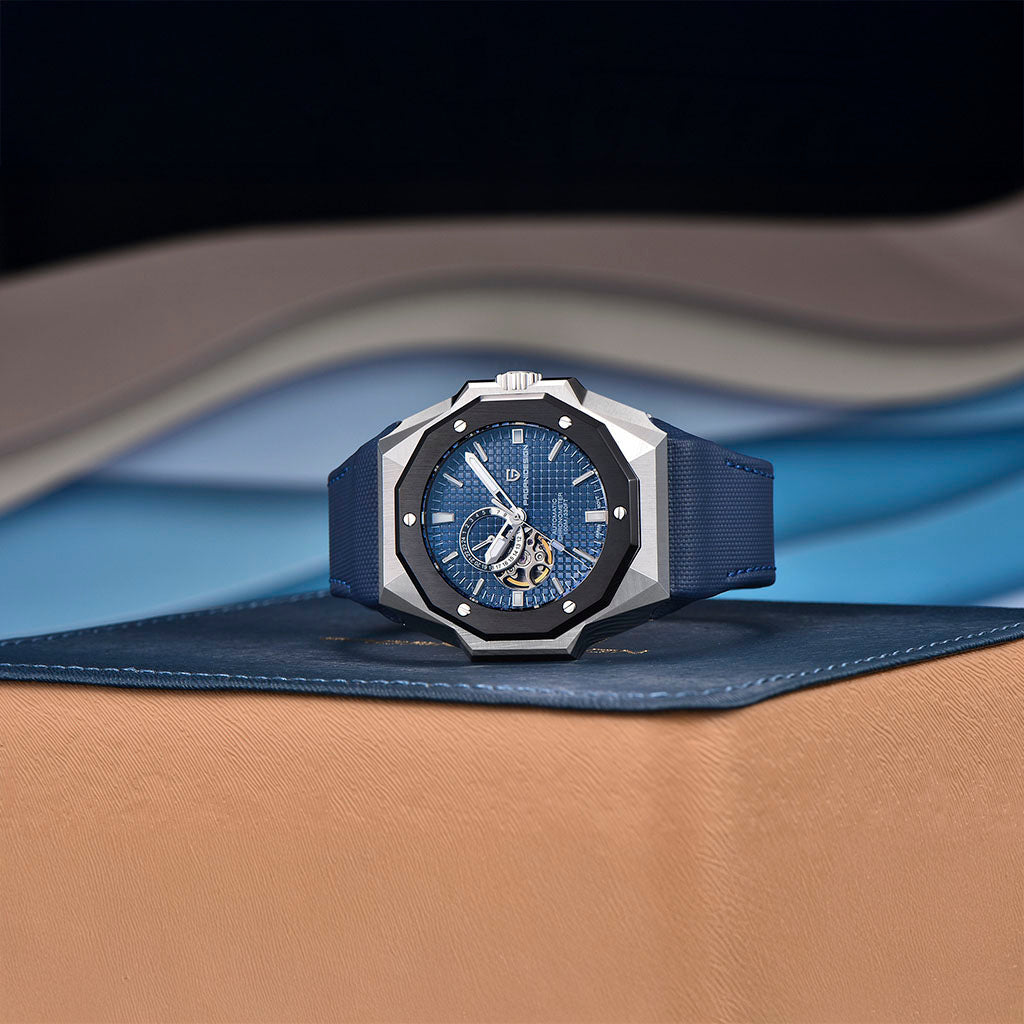 PGN Design Armored Dark Blue blue watch - product photo