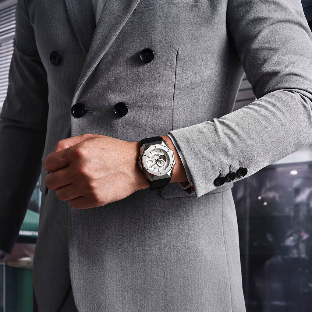 PGN Design Armored White white watch - product photo