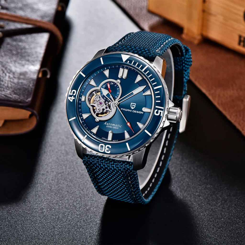 PGN Design Atlantis Blue blue watch - product photo