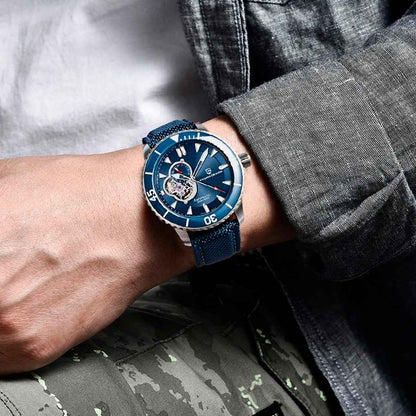 PGN Design Atlantis Blue Rose rose gold watch - product photo