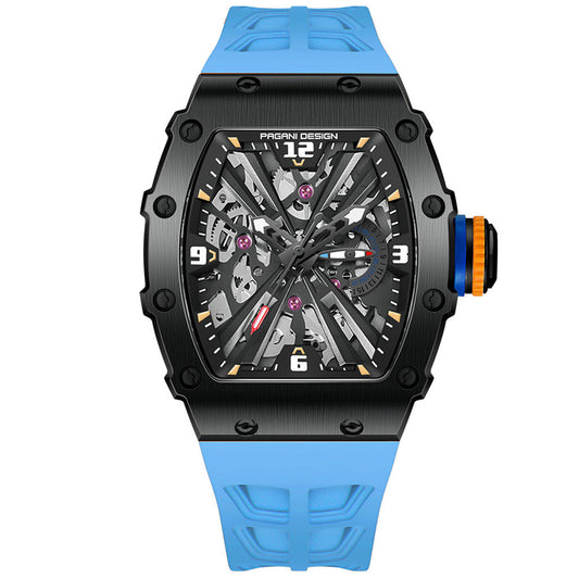 PGN Design Bergamo Black Blue blue watch - product photo