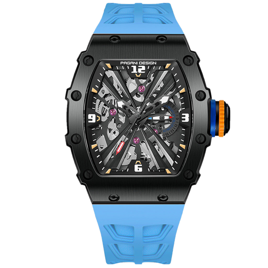 PGN Design Bergamo Black Blue blue watch - product photo
