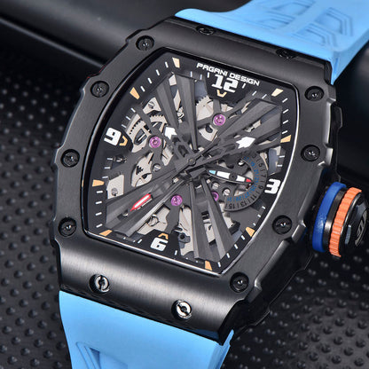 PGN Design Bergamo Black Blue blue watch - product photo