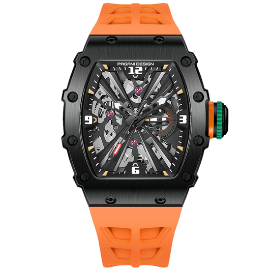 PGN Design Bergamo Black Orange orange watch - product photo