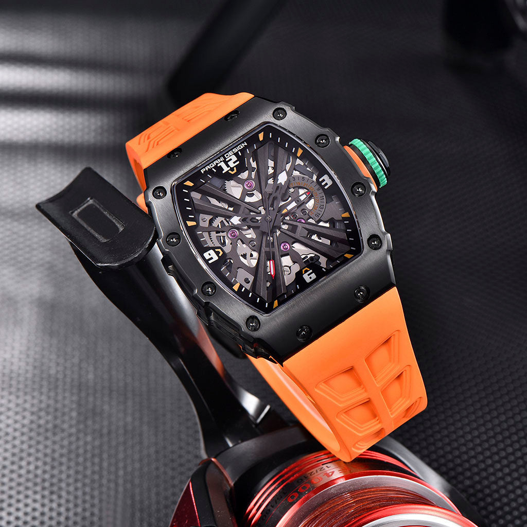 PGN Design Bergamo Black Orange orange watch - product photo