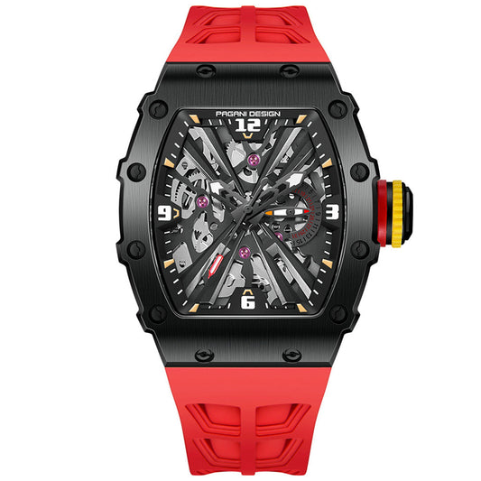 PGN Design Bergamo Black Red red watch - product photo