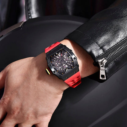 PGN Design Bergamo Black Red red watch - product photo