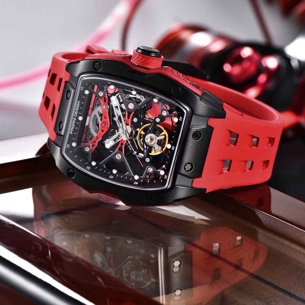 PGN Design Birmingham Red red watch - product photo