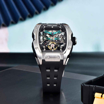 PGN Design Birmingham Sky Silver silver watch - product photo