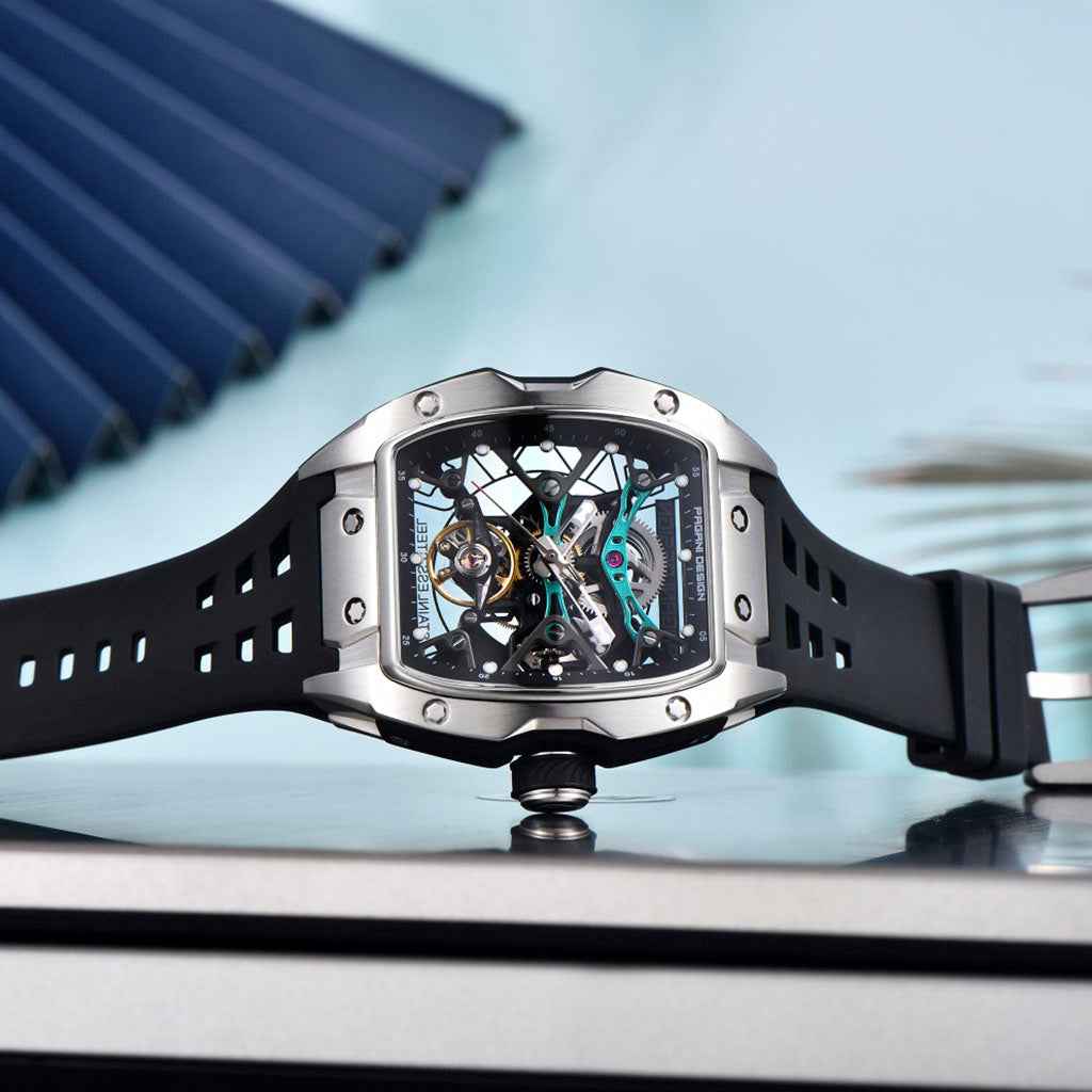PGN Design Birmingham Sky Silver silver watch - product photo