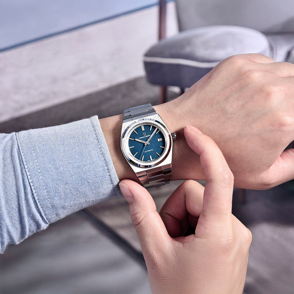PGN Design Bradford Blue blue watch - product photo
