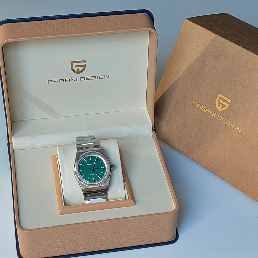 PGN Design Bradford Green green watch - product photo