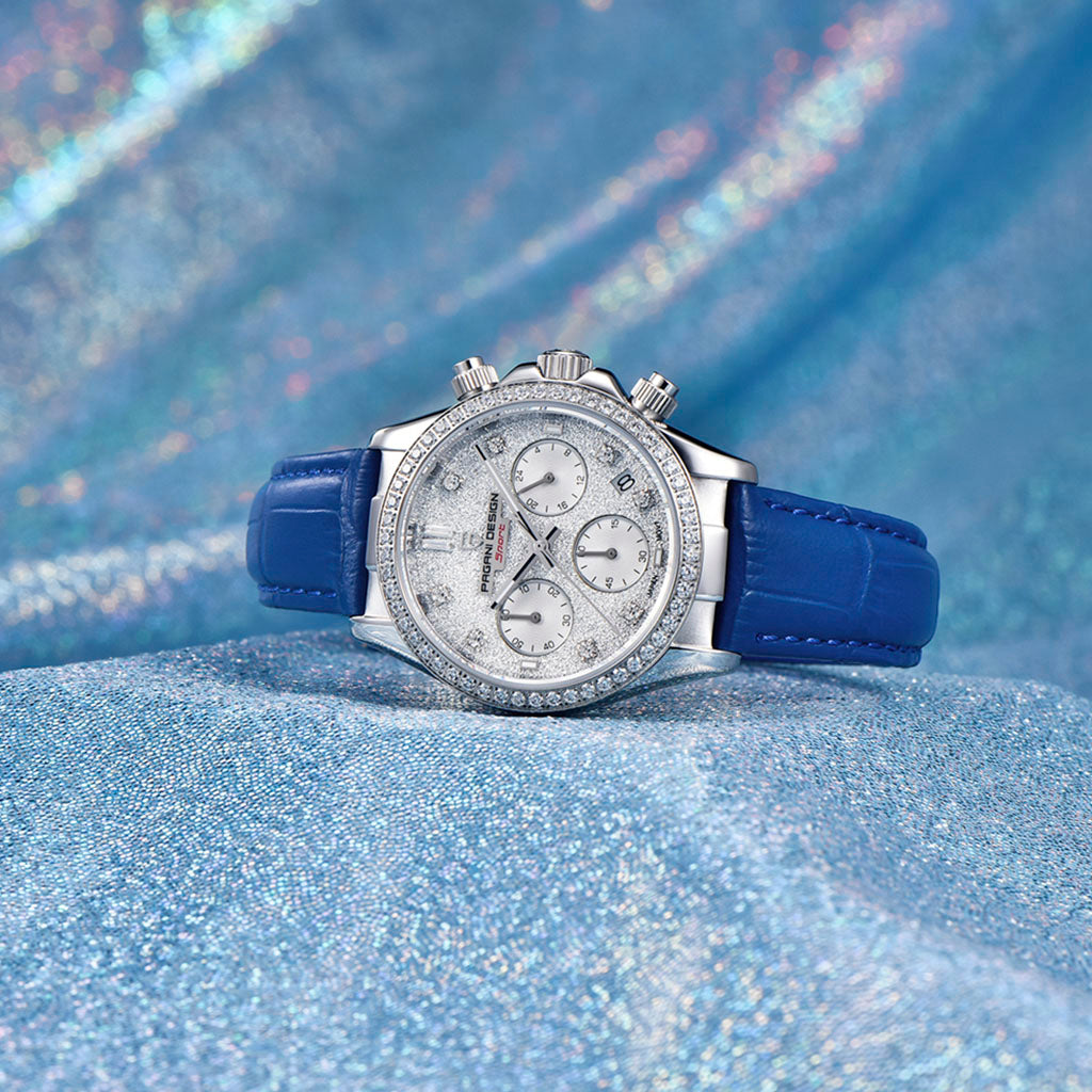 PGN Design Daisy Blue blue watch - product photo
