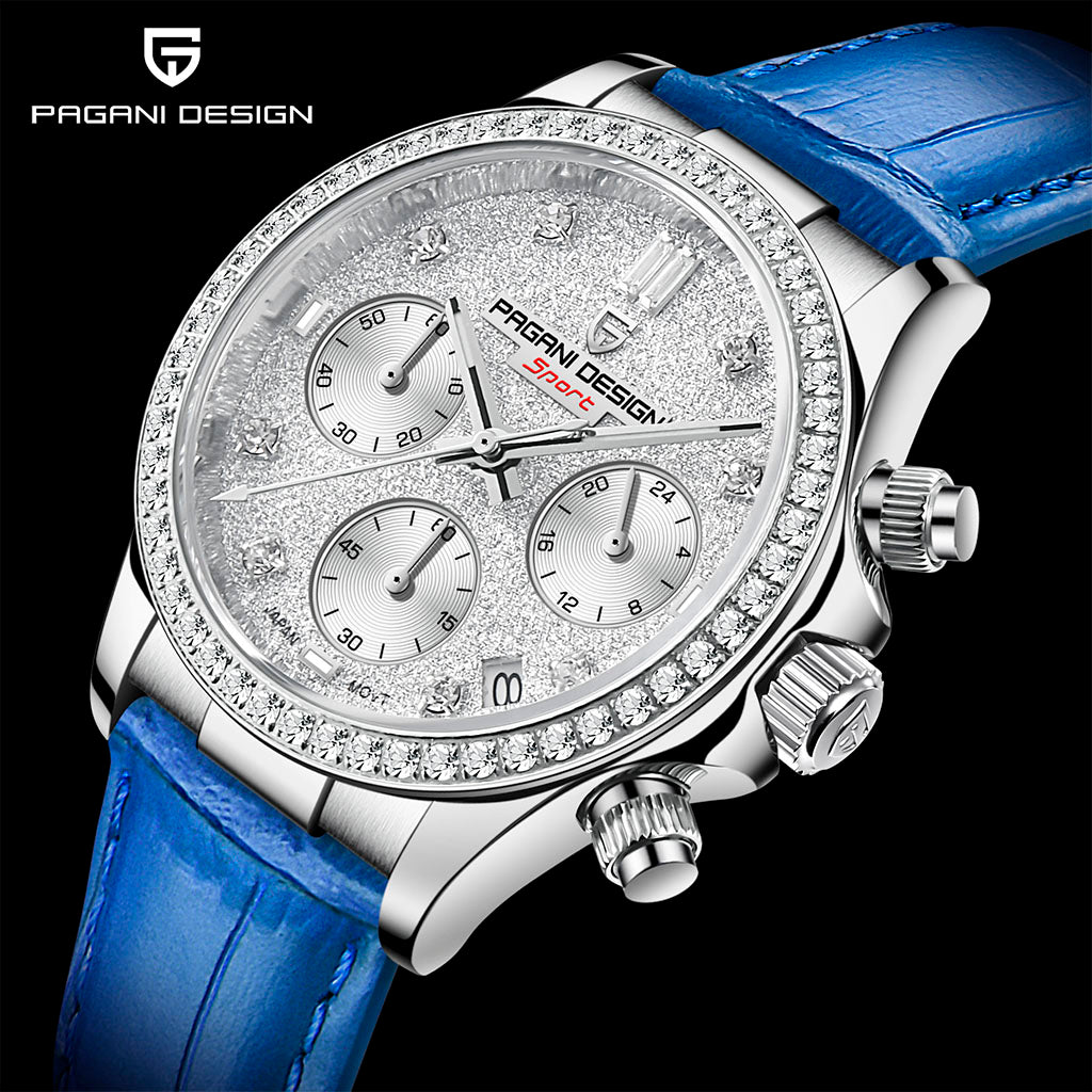 PGN Design Daisy Blue blue watch - product photo