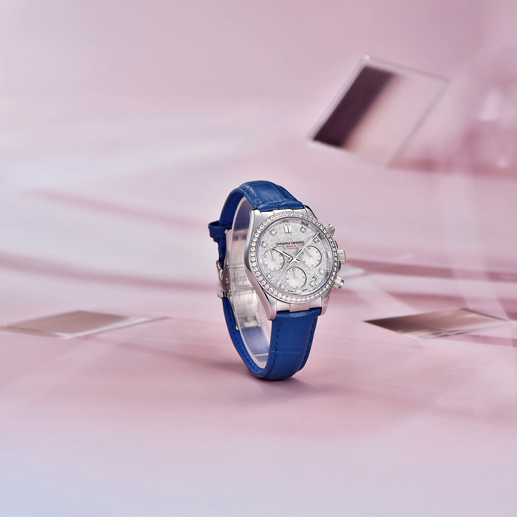 PGN Design Daisy Blue blue watch - product photo