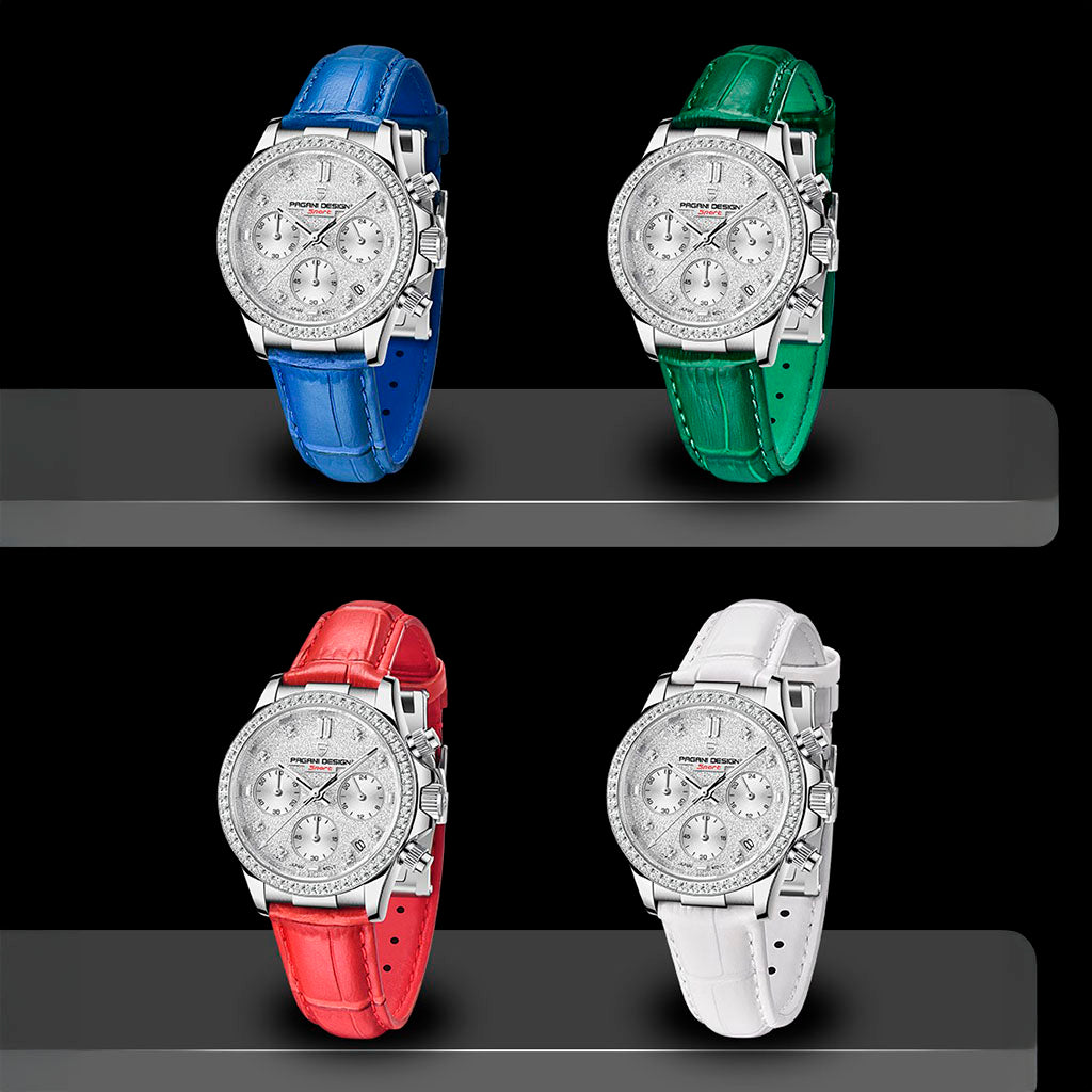 PGN Design Daisy Blue blue watch - product photo