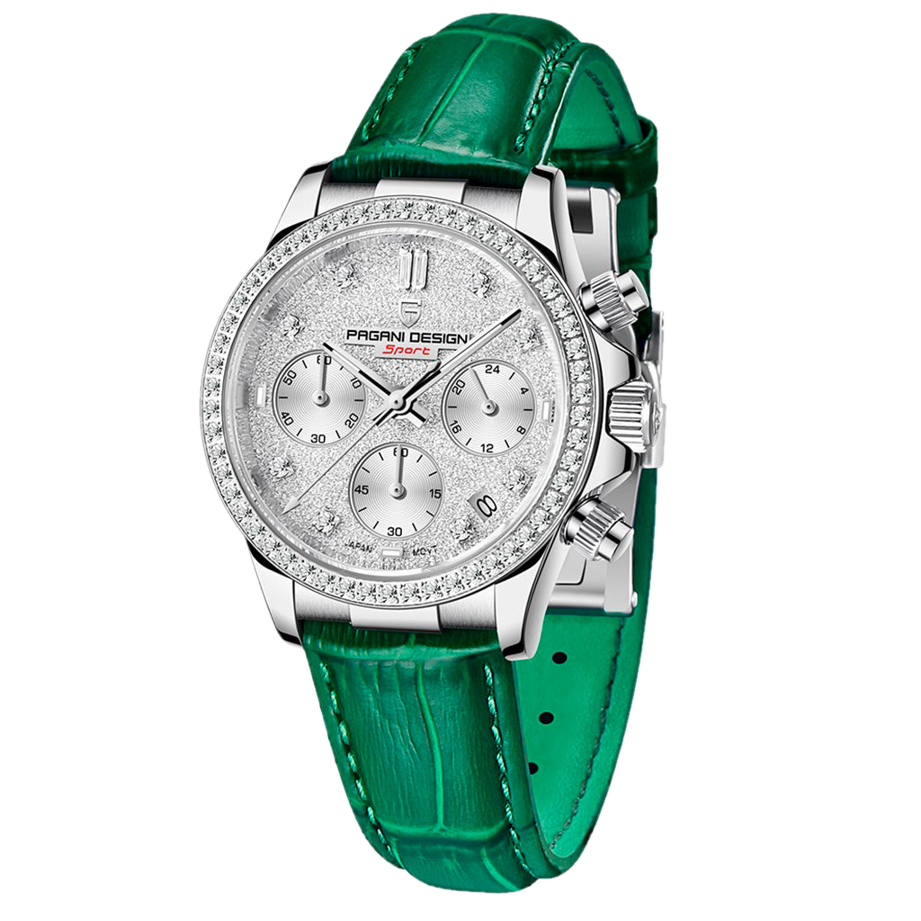 PGN Design Daisy Green green watch - product photo