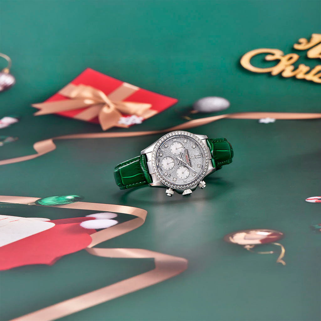 PGN Design Daisy Green green watch - product photo