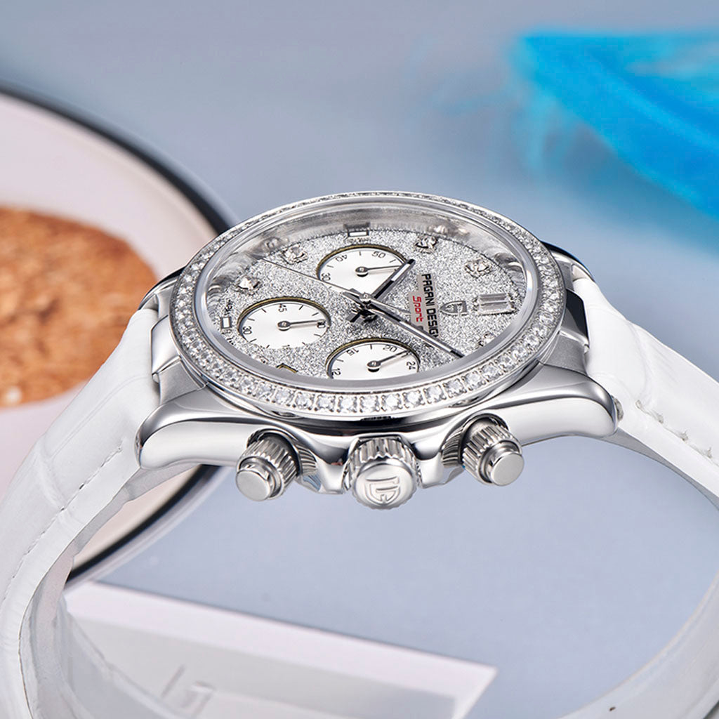 PGN Design Daisy White white watch - product photo