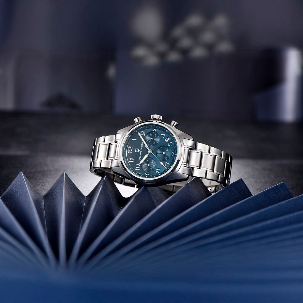 PGN Design Dresden Blue blue watch - product photo