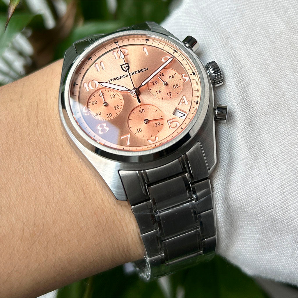 PGN Design Dresden Rose Gold rose gold watch - product photo
