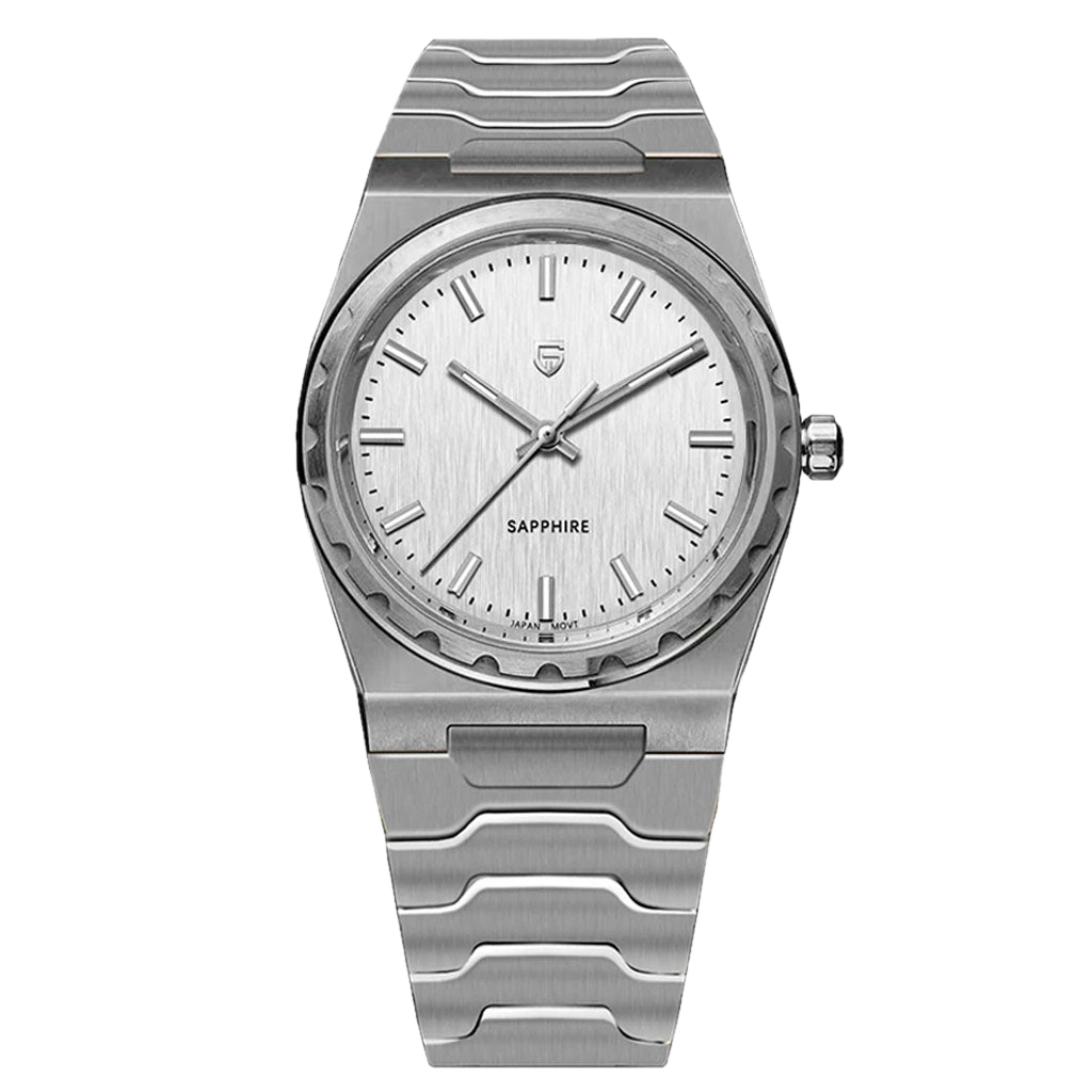 PGN Design Drift Silver White white watch - product photo