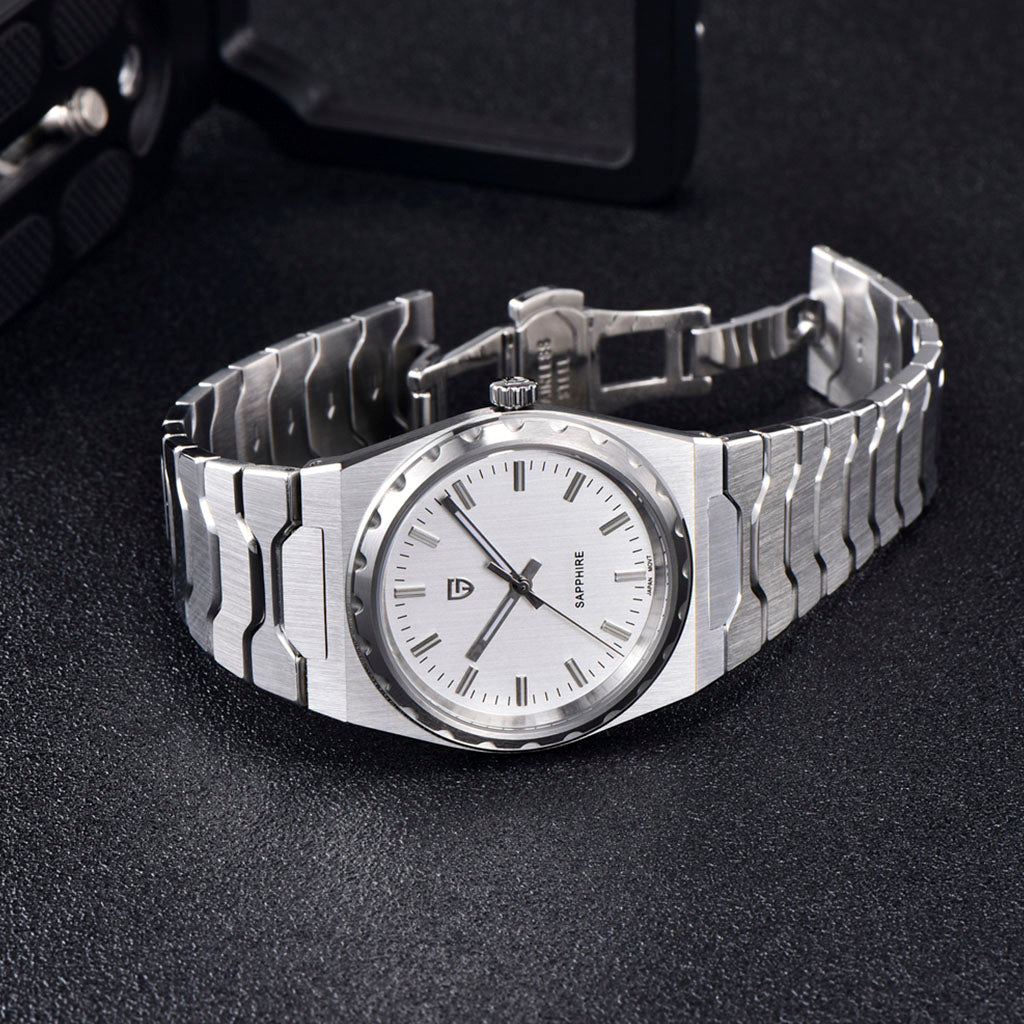 PGN Design Drift Silver White white watch - product photo