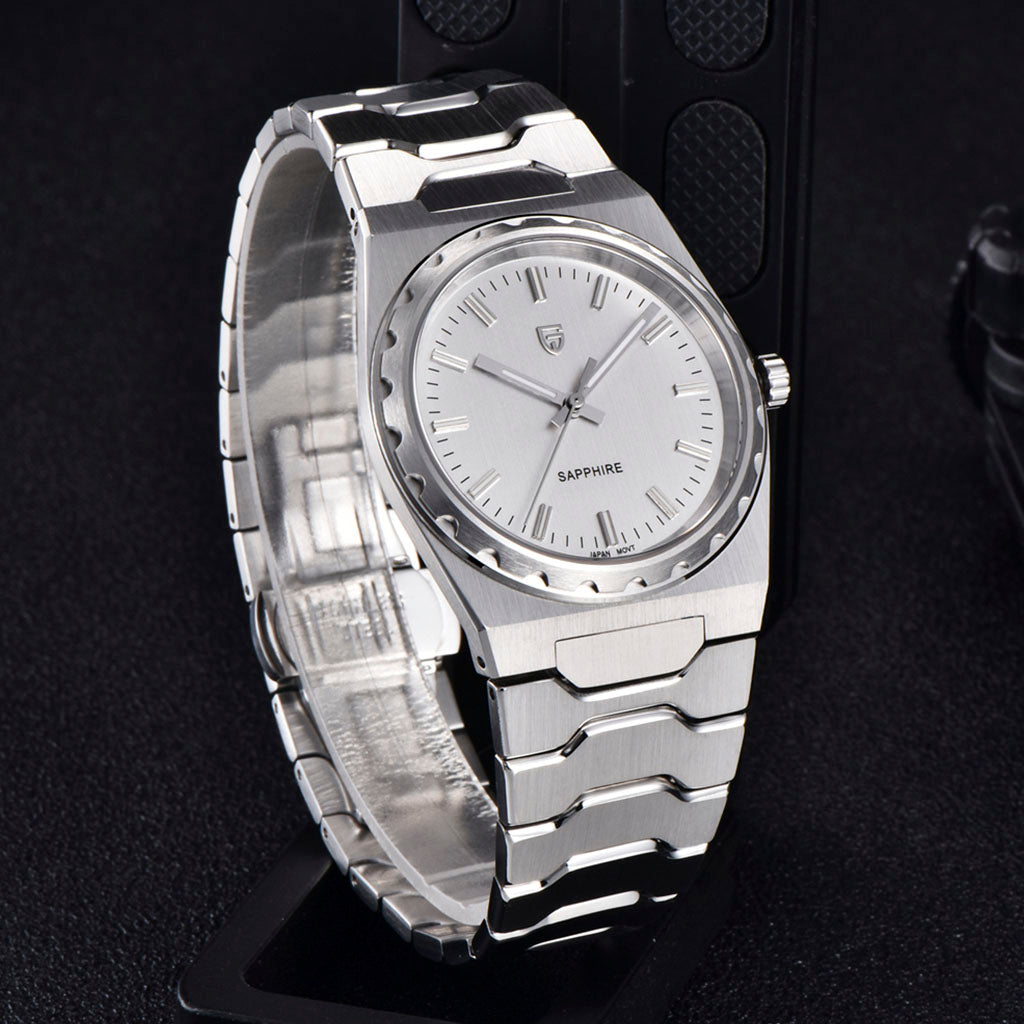 PGN Design Drift Silver White white watch - product photo