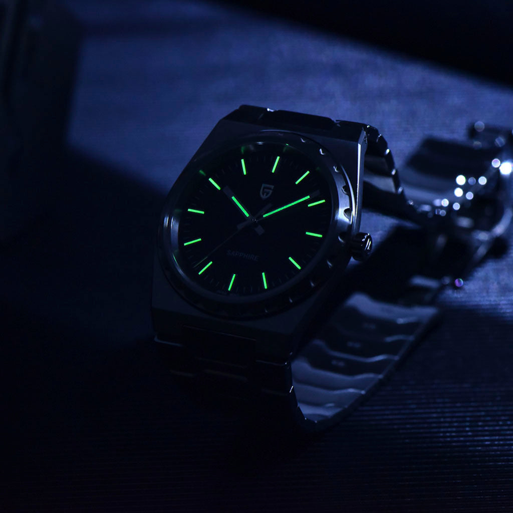PGN Design Drift Silver White white watch - product photo
