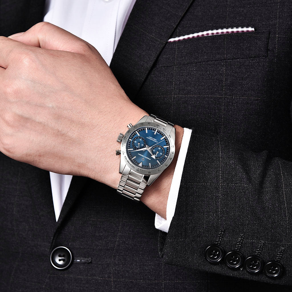 PGN Design Drive Blue blue watch - product photo