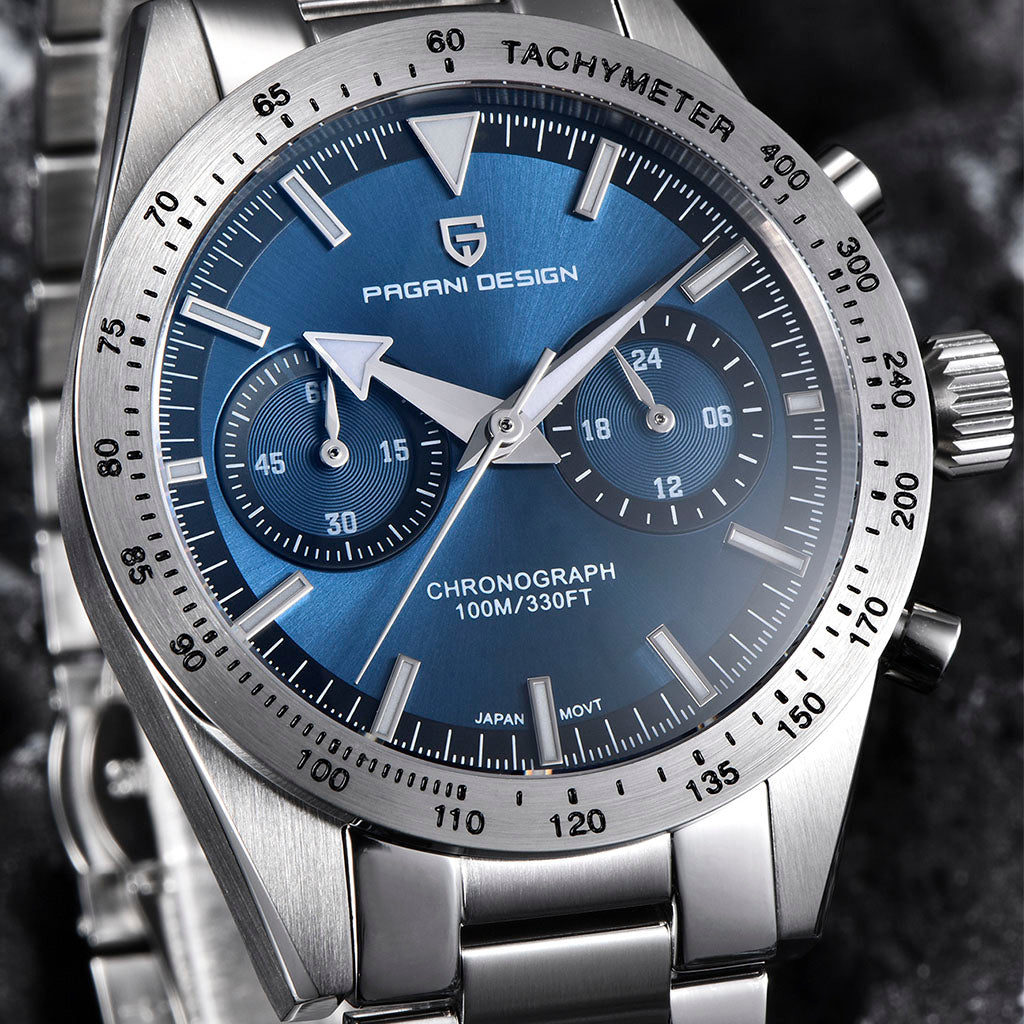 PGN Design Drive Blue blue watch - product photo