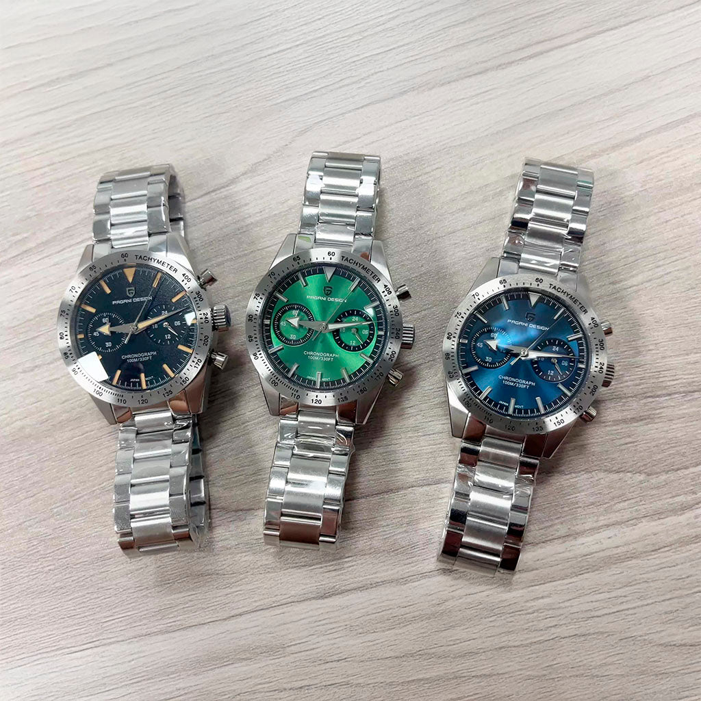 PGN Design Drive Blue blue watch - product photo