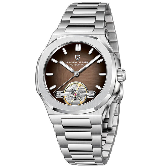 PGN Design Esposito Silver Brown brown watch - product photo