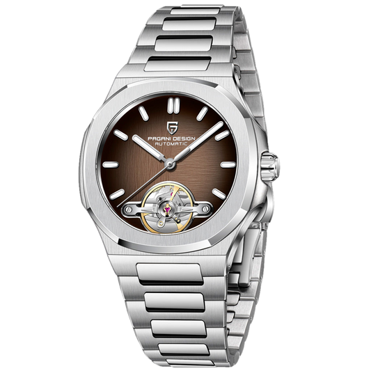 PGN Design Esposito Silver Brown brown watch - product photo