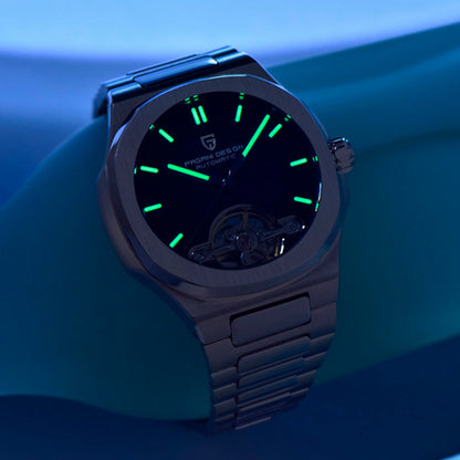 PGN Design Esposito Silver Brown brown watch - product photo