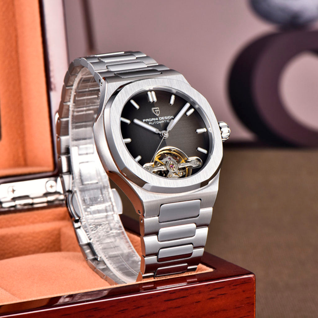 PGN Design Esposito Silver Brown brown watch - product photo