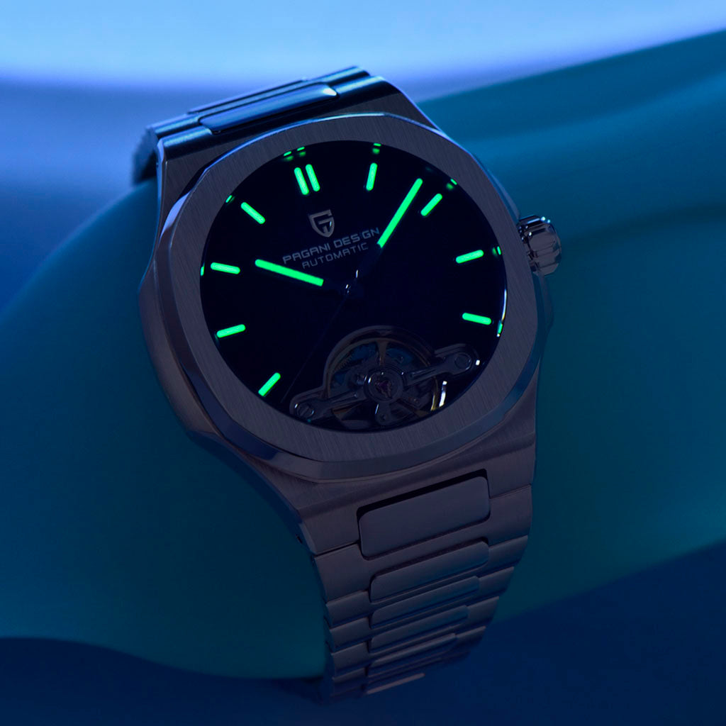 PGN Design Esposito Silver Brown brown watch - product photo