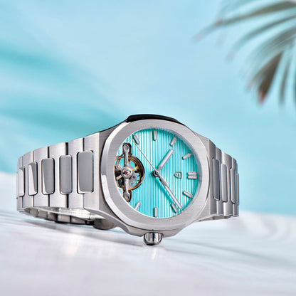 PGN Design Esposito Silver Mint silver watch - product photo
