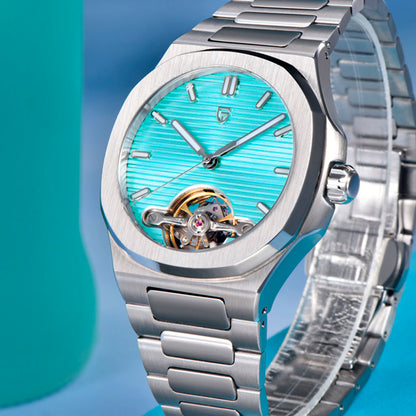 PGN Design Esposito Silver Mint silver watch - product photo