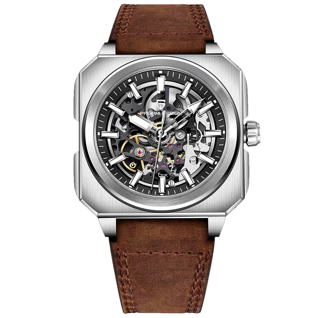 PGN Design Factory Black Brown brown watch - product photo