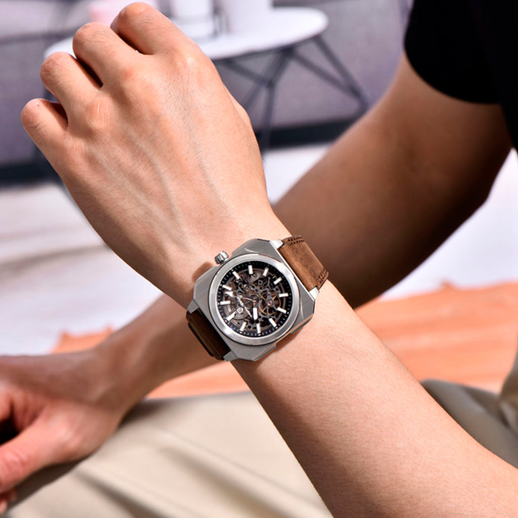 PGN Design Factory Black Brown brown watch - product photo
