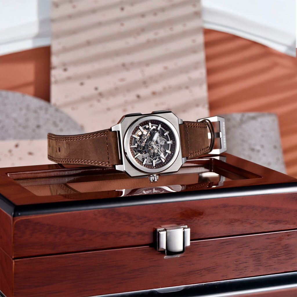 PGN Design Factory Brown brown watch - product photo