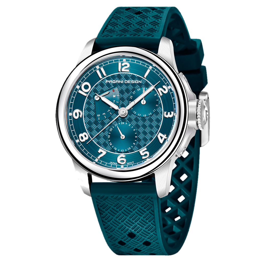 PGN Design Flow Blue blue watch - product photo