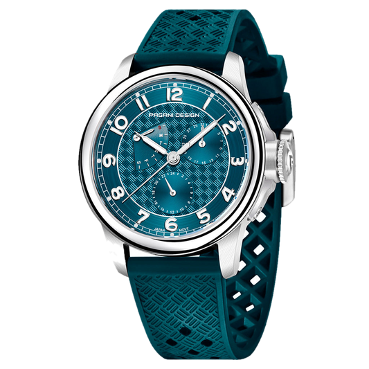 PGN Design Flow Blue blue watch - product photo