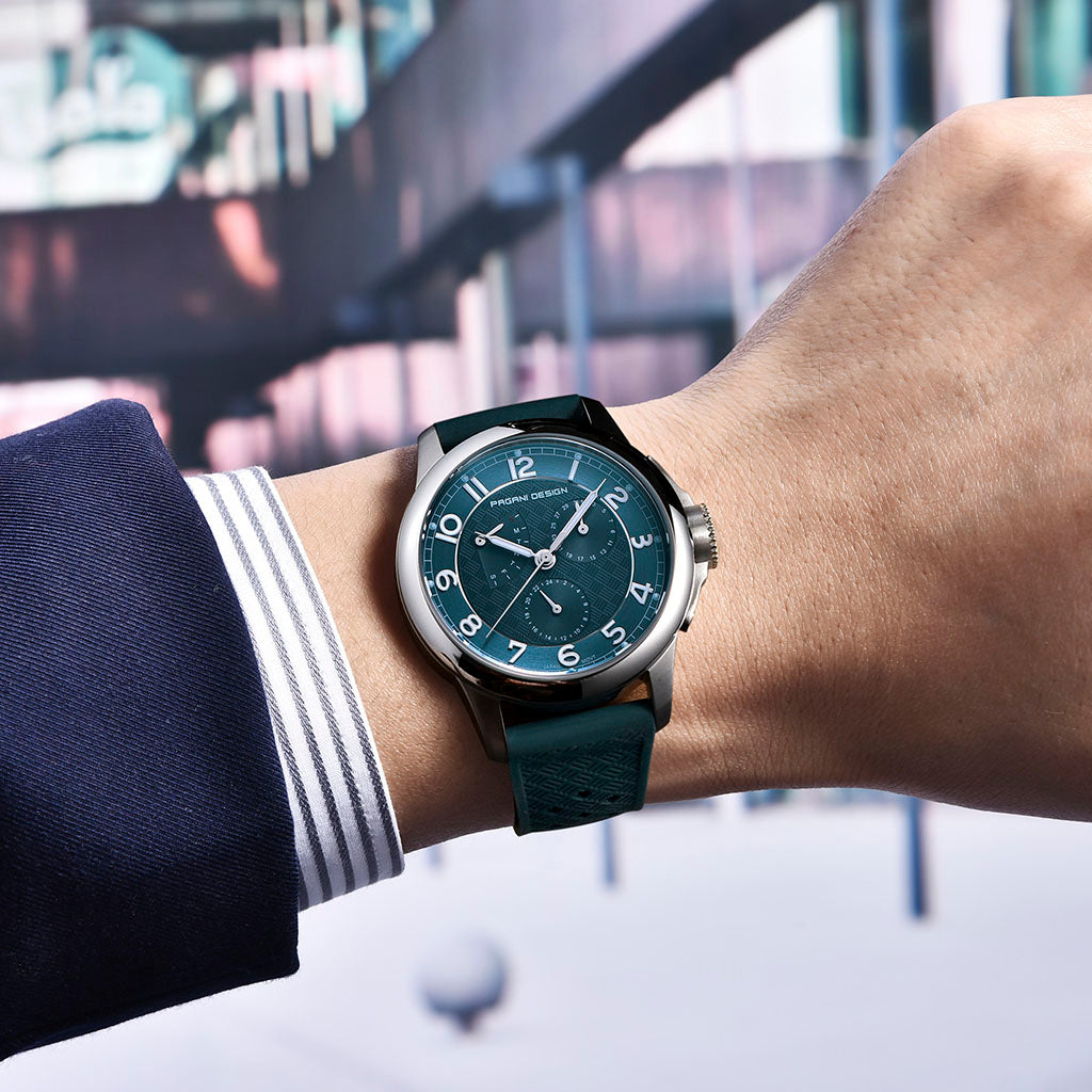 PGN Design Flow Blue blue watch - product photo