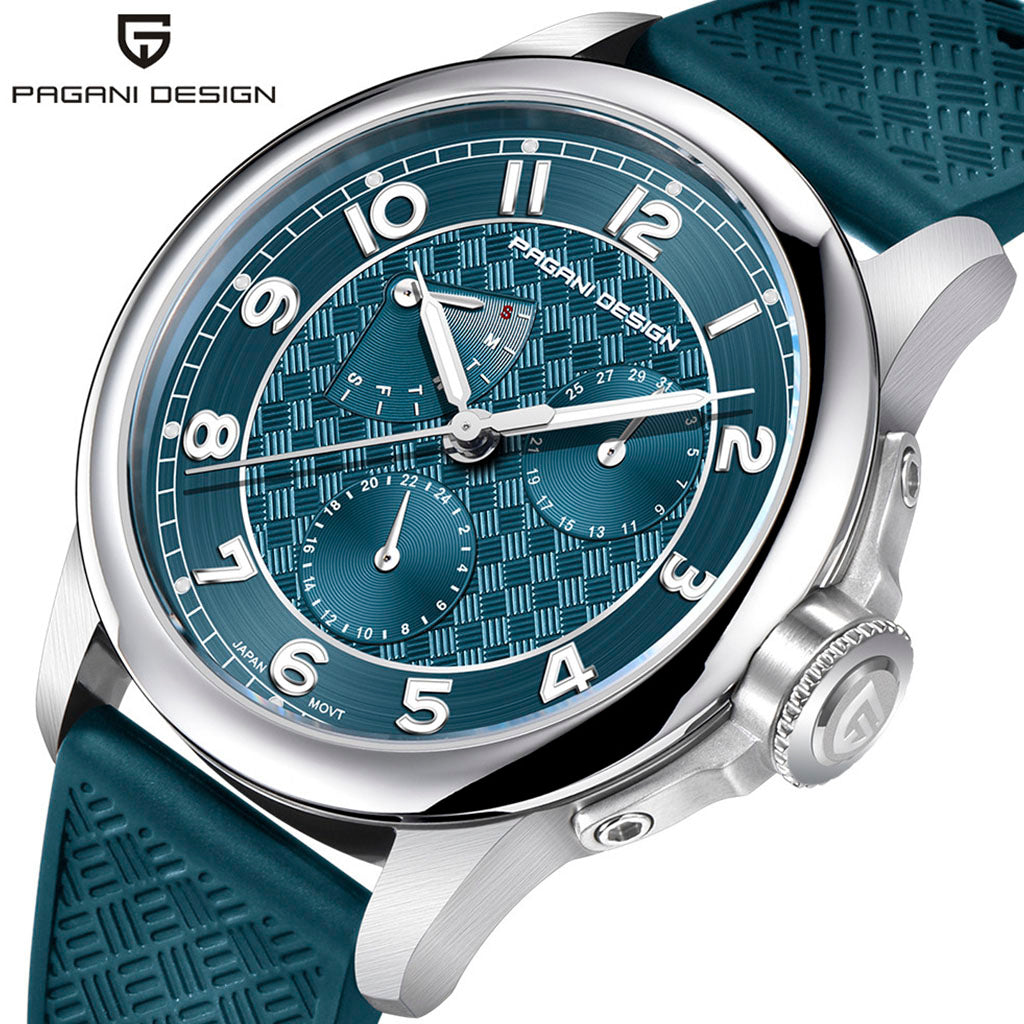 PGN Design Flow Blue blue watch - product photo