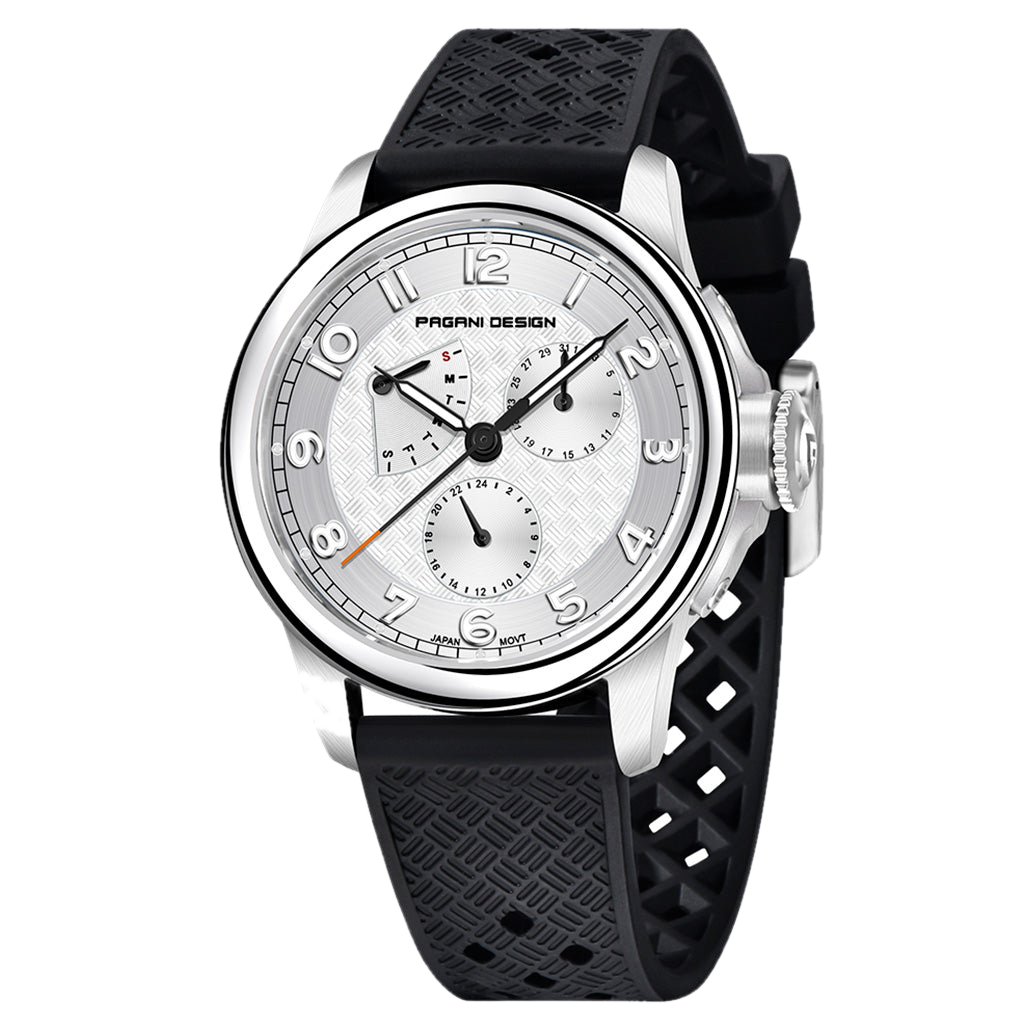 PGN Design Flow White white watch - product photo